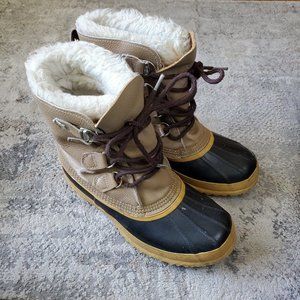 Sorel Women's Size 8 Duck Boots Snow Waterproof Winter Felt Lined